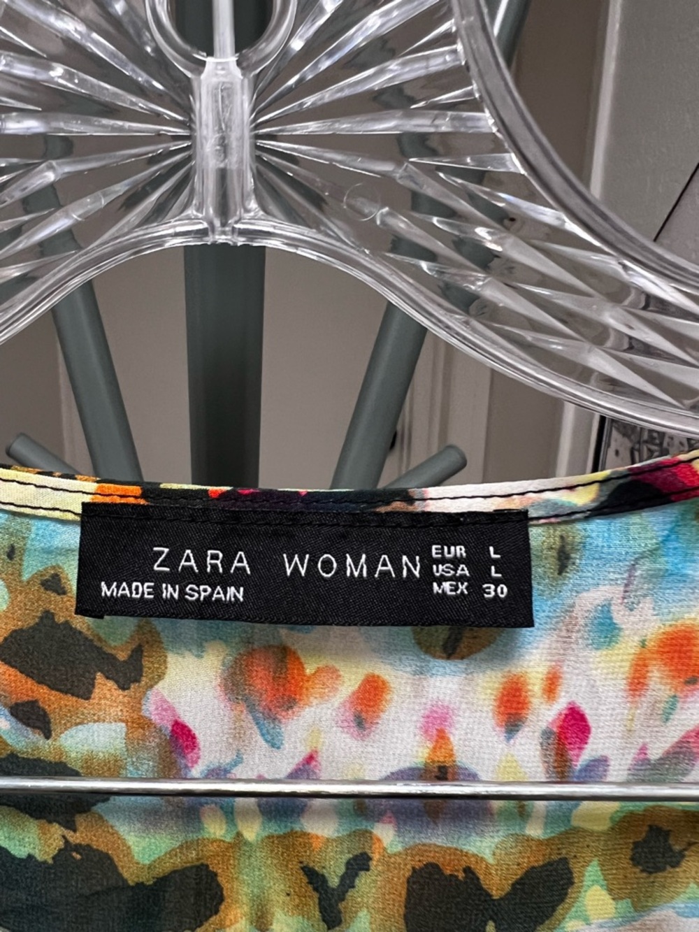 Zara Multicolor Tie-Dye Maxi dress - Picture 5 of 5